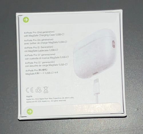 Apple AirPods Pro 2nd Generation - Brand New Sealed Box - Wireless Noise Cancelling Earbuds